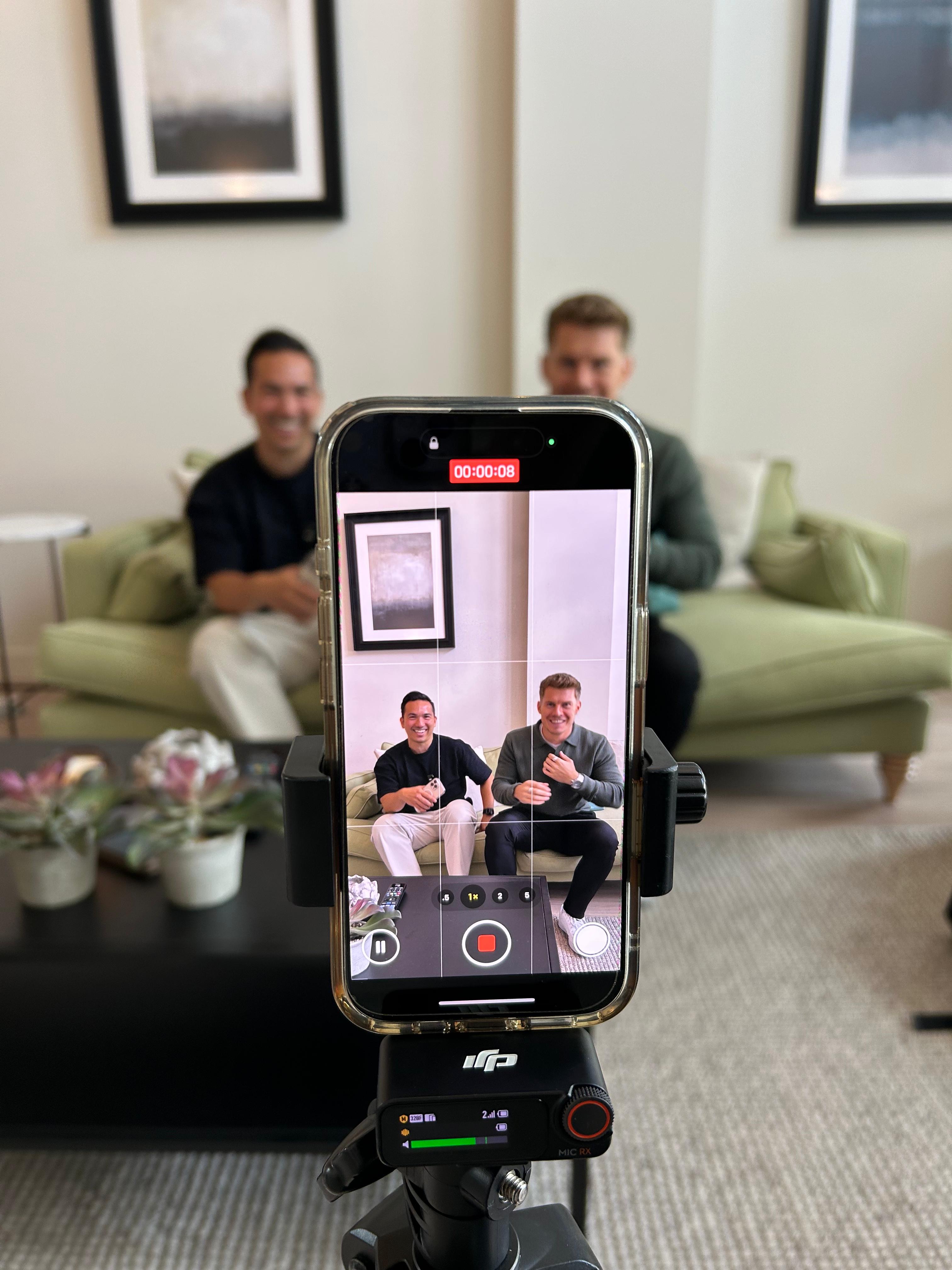 UGC content being paid on shoot