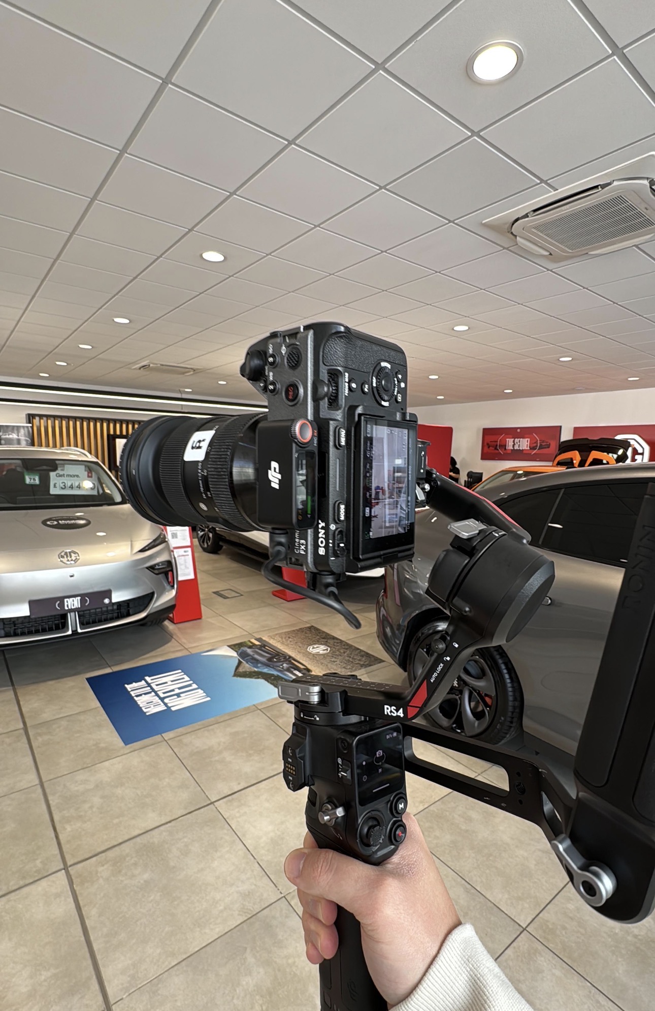 video first content from a Budgen content day with Evolve my Media 