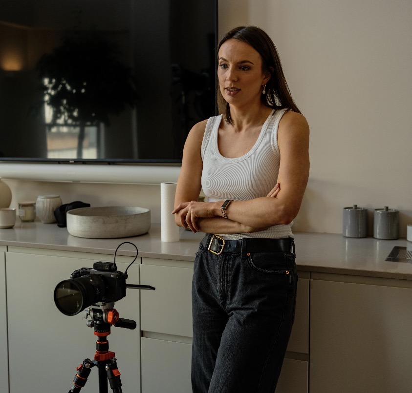 photo of team content day for client