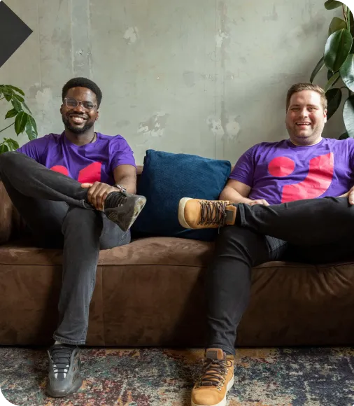 Jenesys Founders Dr Tosin Dairo (left) and Nicolai Thomson (right)