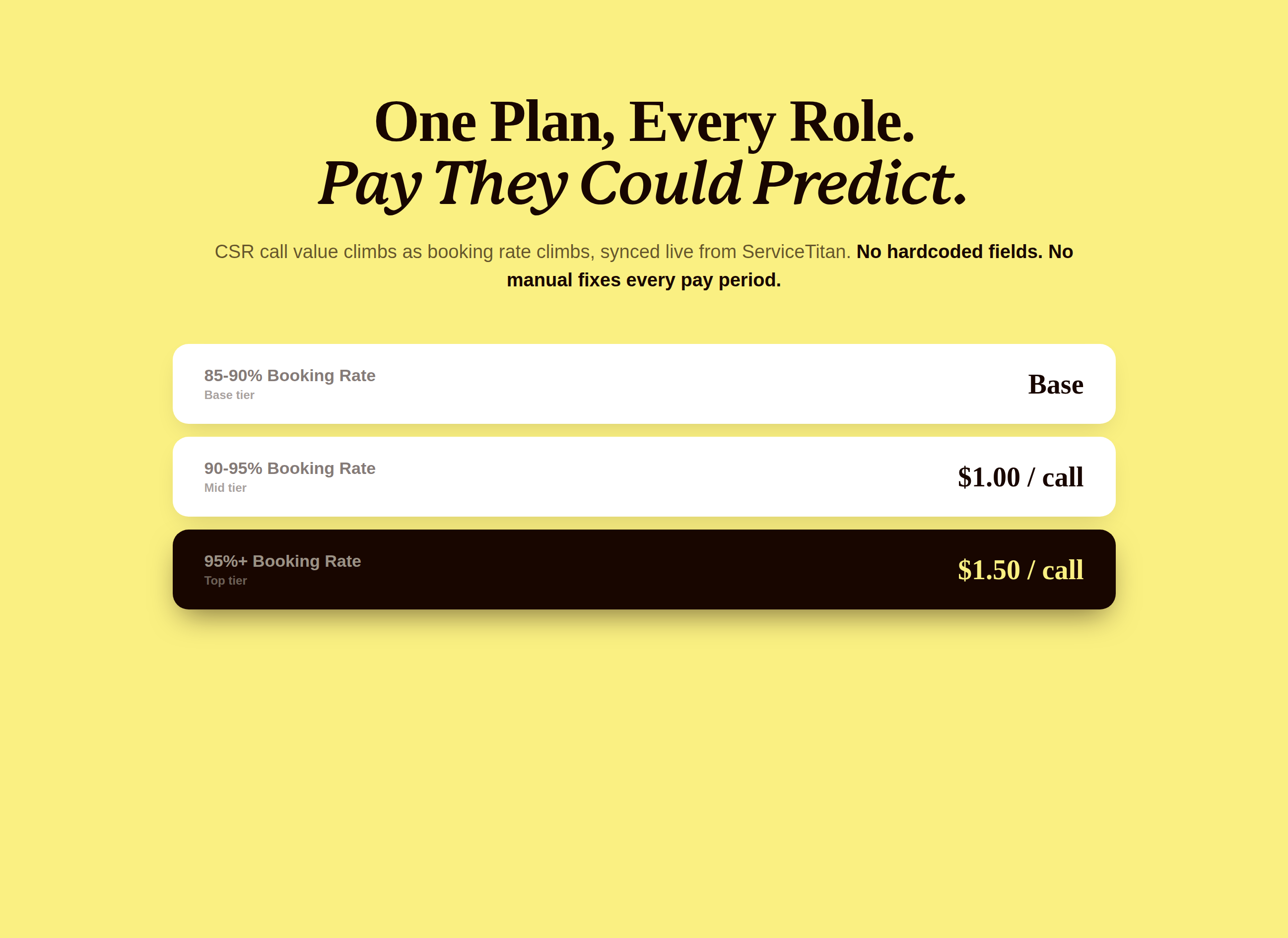 In a Tight Labor Market, Nobody Could Explain How the Bonus Was Calculated