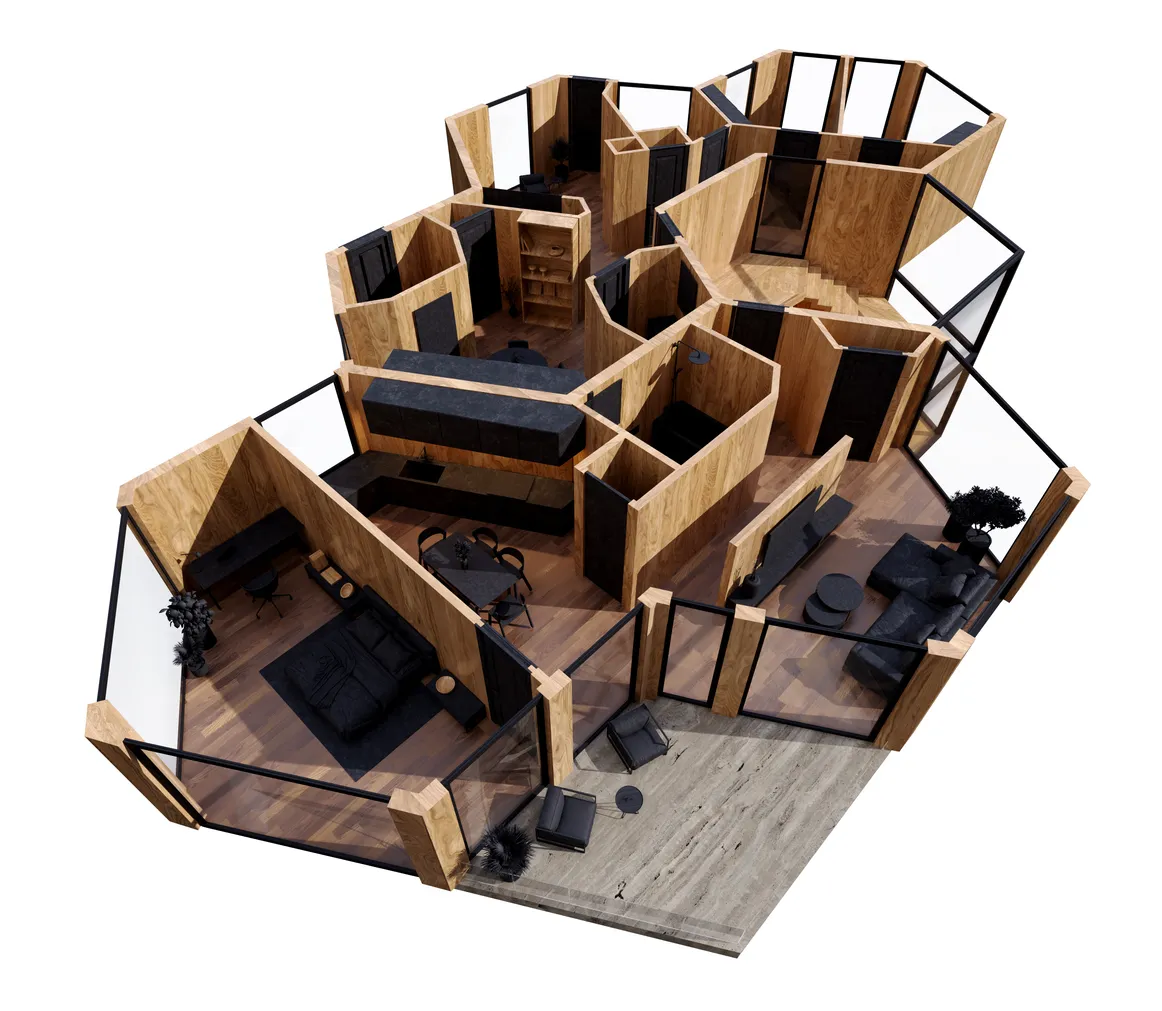 Enhancing Real Estate 3D Floor Plan Rendering - A Visual Guide to Benefits and Examples