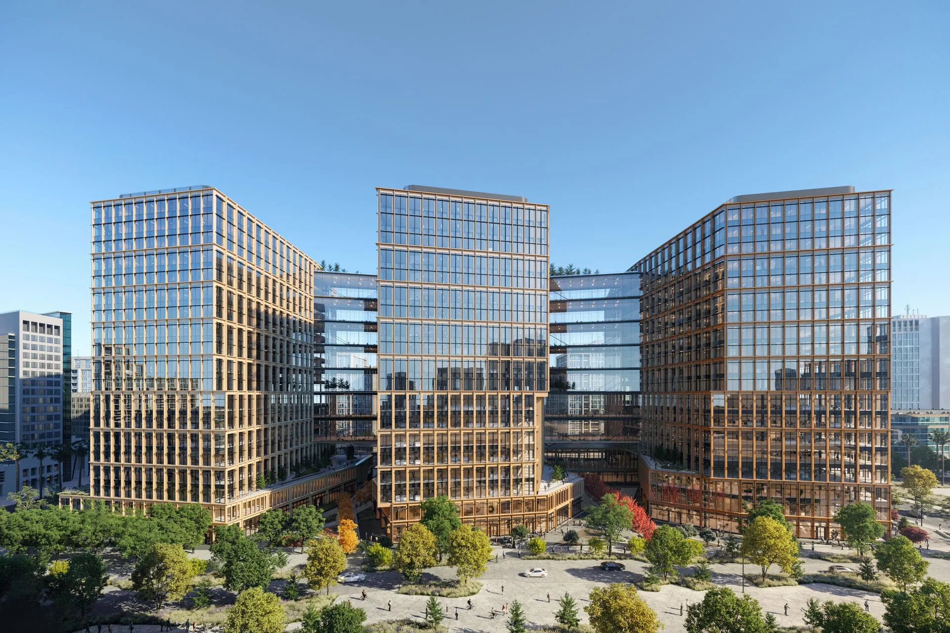 Case study. Glass Buildings. 