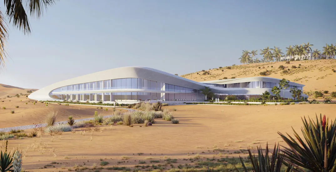 3D villa in Dubai made by architectural visualization studio Omegarender.