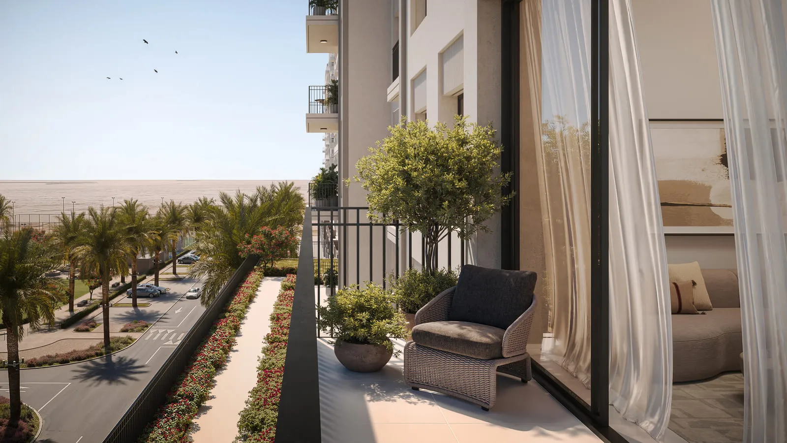 Exterior 3D Visualization made by 3D Design Company for Dubai Clients 