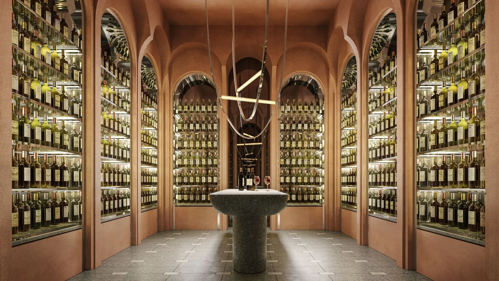 Interior 3D Visualization made for UAE real estate company Binghatti.