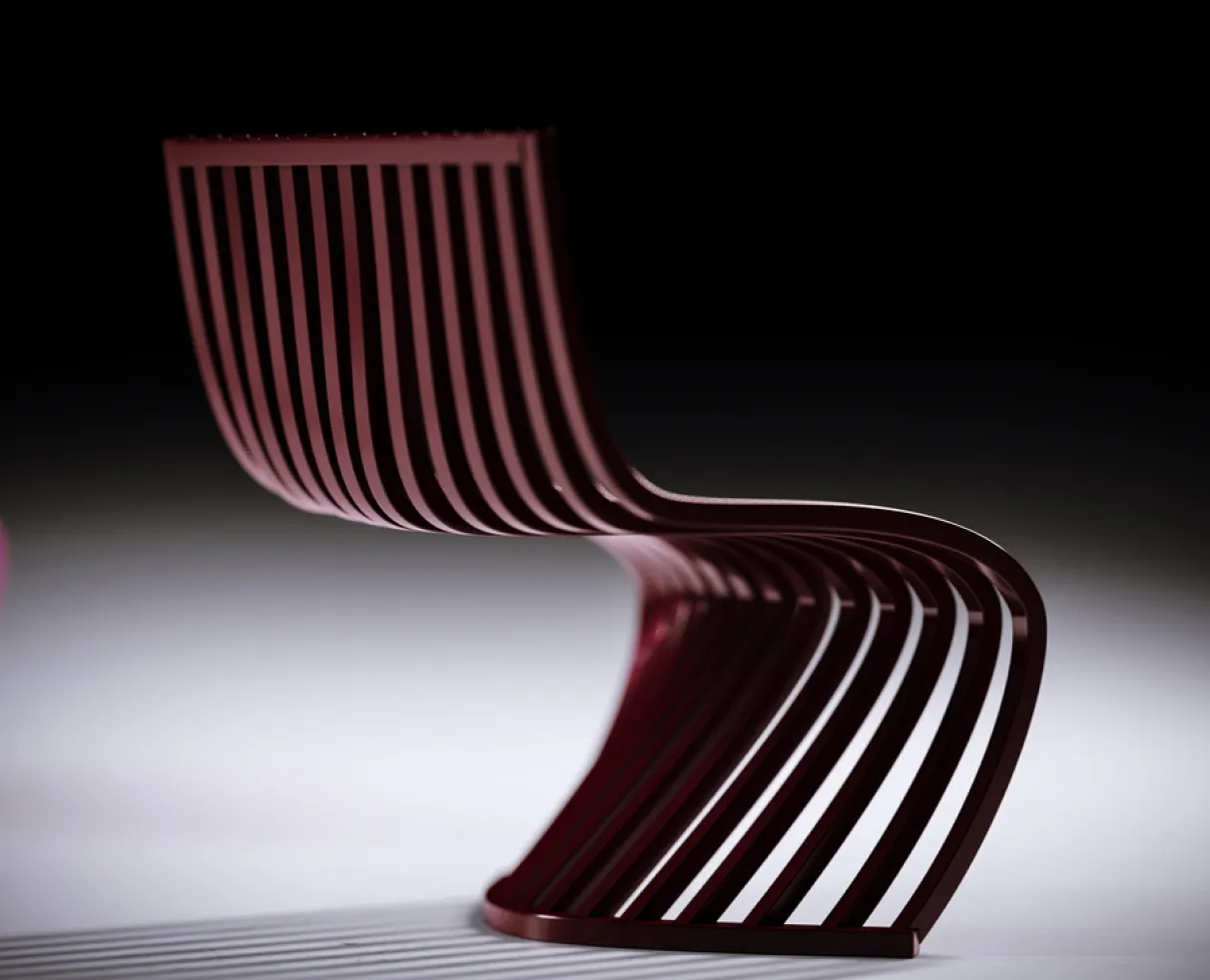 3D visualization of Office Center rendered for Gensler architectural studio