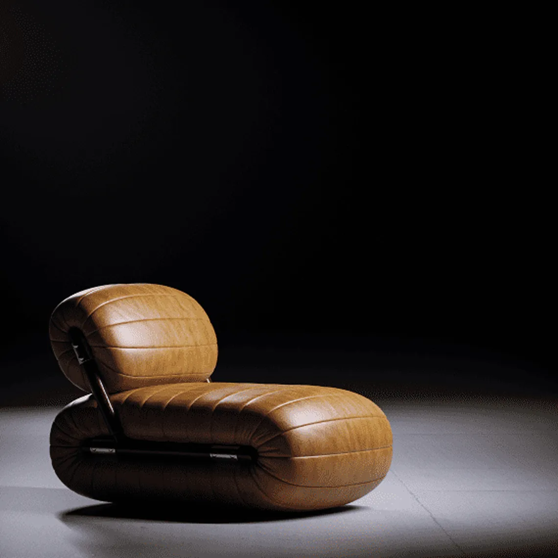 A close-up of the luxurious living room, focusing on a cozy armchair and a vase of flowers on a wooden coffee table. This highlights how 3d furniture rendering services can create intimate and detailed renderings of interior decor elements.