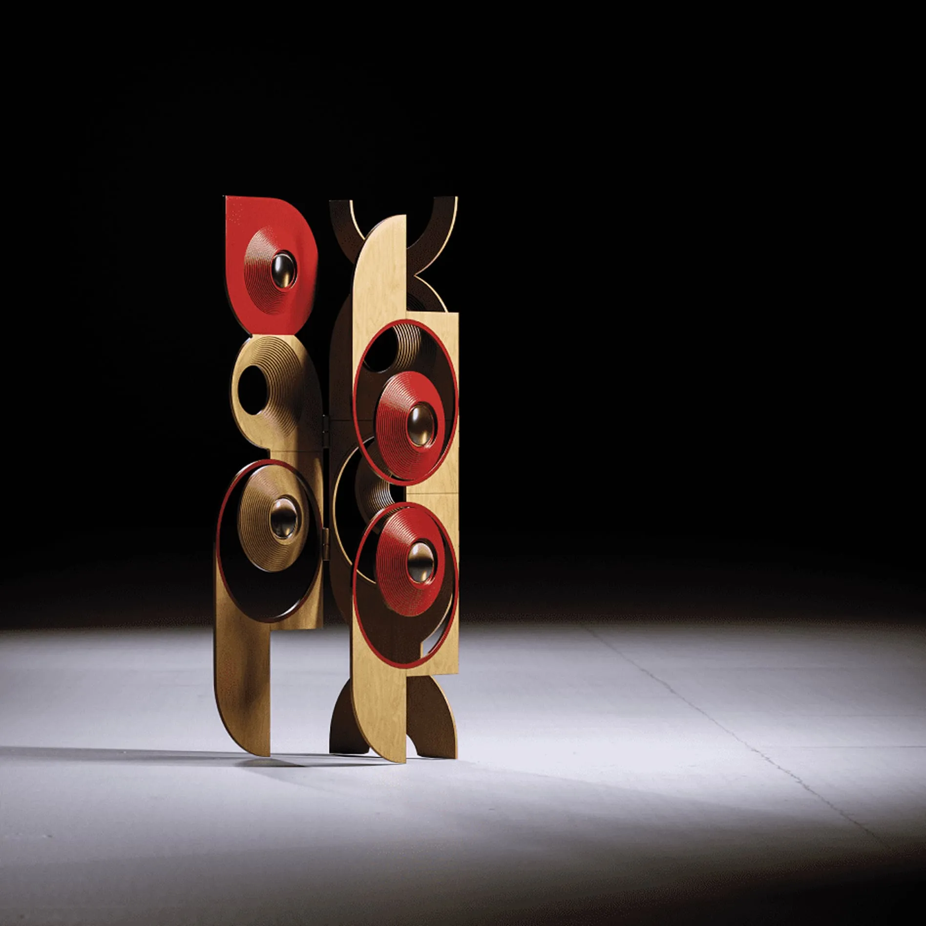 A close-up of the luxurious living room, focusing on a cozy armchair and a vase of flowers on a wooden coffee table. This highlights how 3d furniture rendering services can create intimate and detailed renderings of interior decor elements.