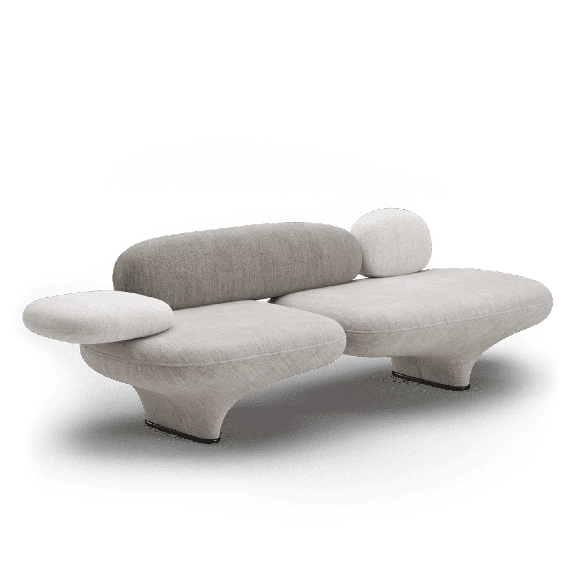 A close-up of the luxurious living room, focusing on a cozy armchair and a vase of flowers on a wooden coffee table. This highlights how 3d furniture rendering services can create intimate and detailed renderings of interior decor elements.