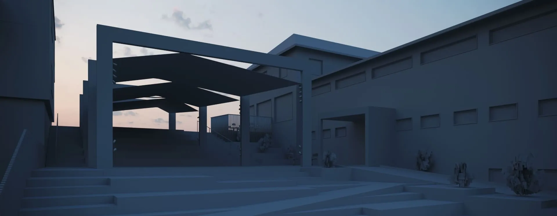 The example of the image made by 3D architectural rendering outsourcing.