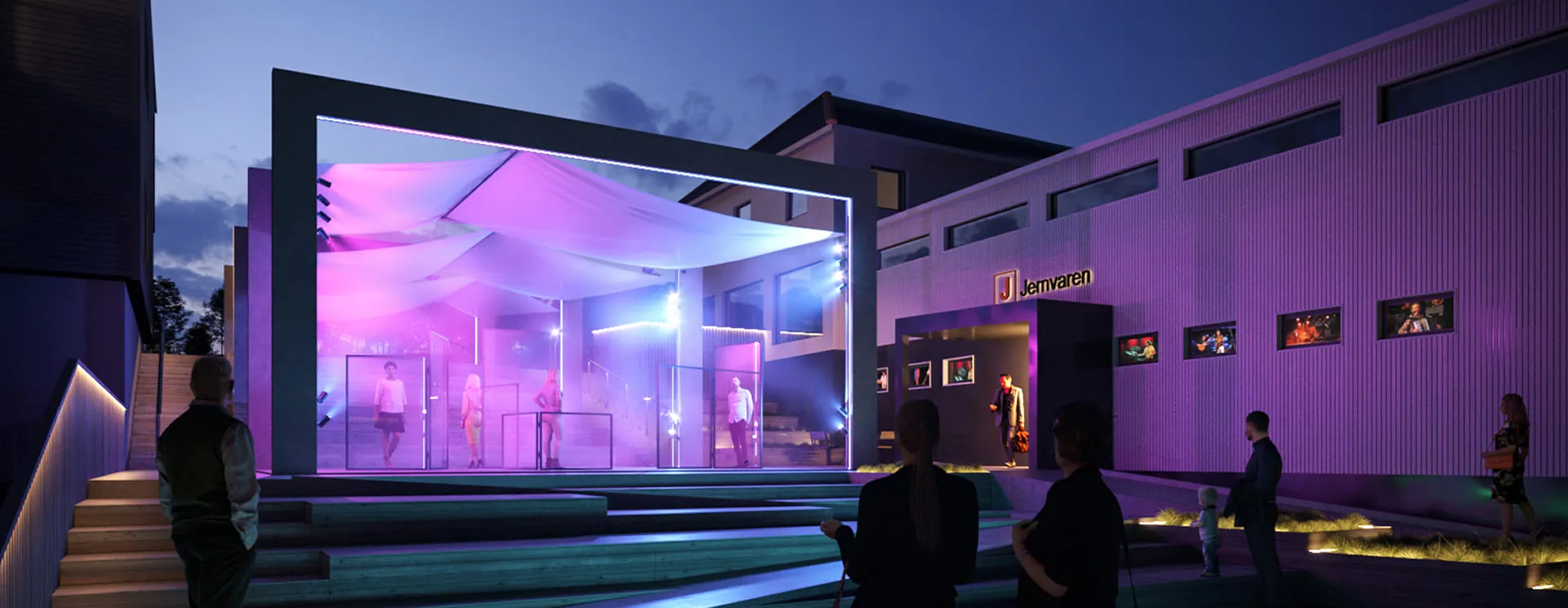 The example of the image made by 3D architectural rendering outsourcing.