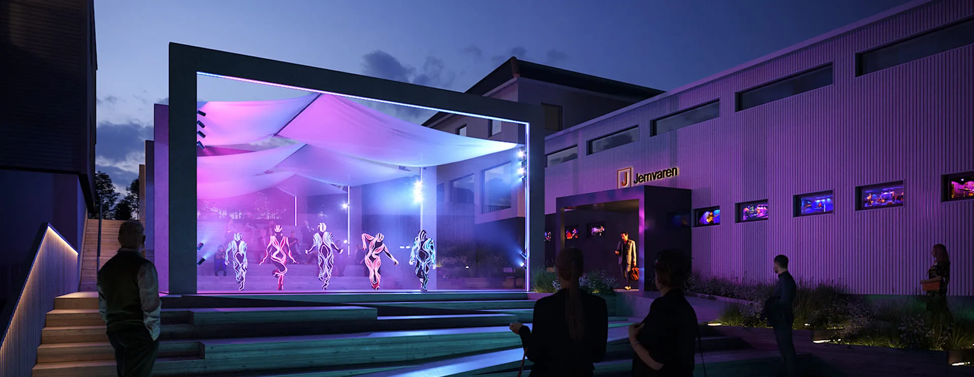 The example of the image made by 3D architectural rendering outsourcing.