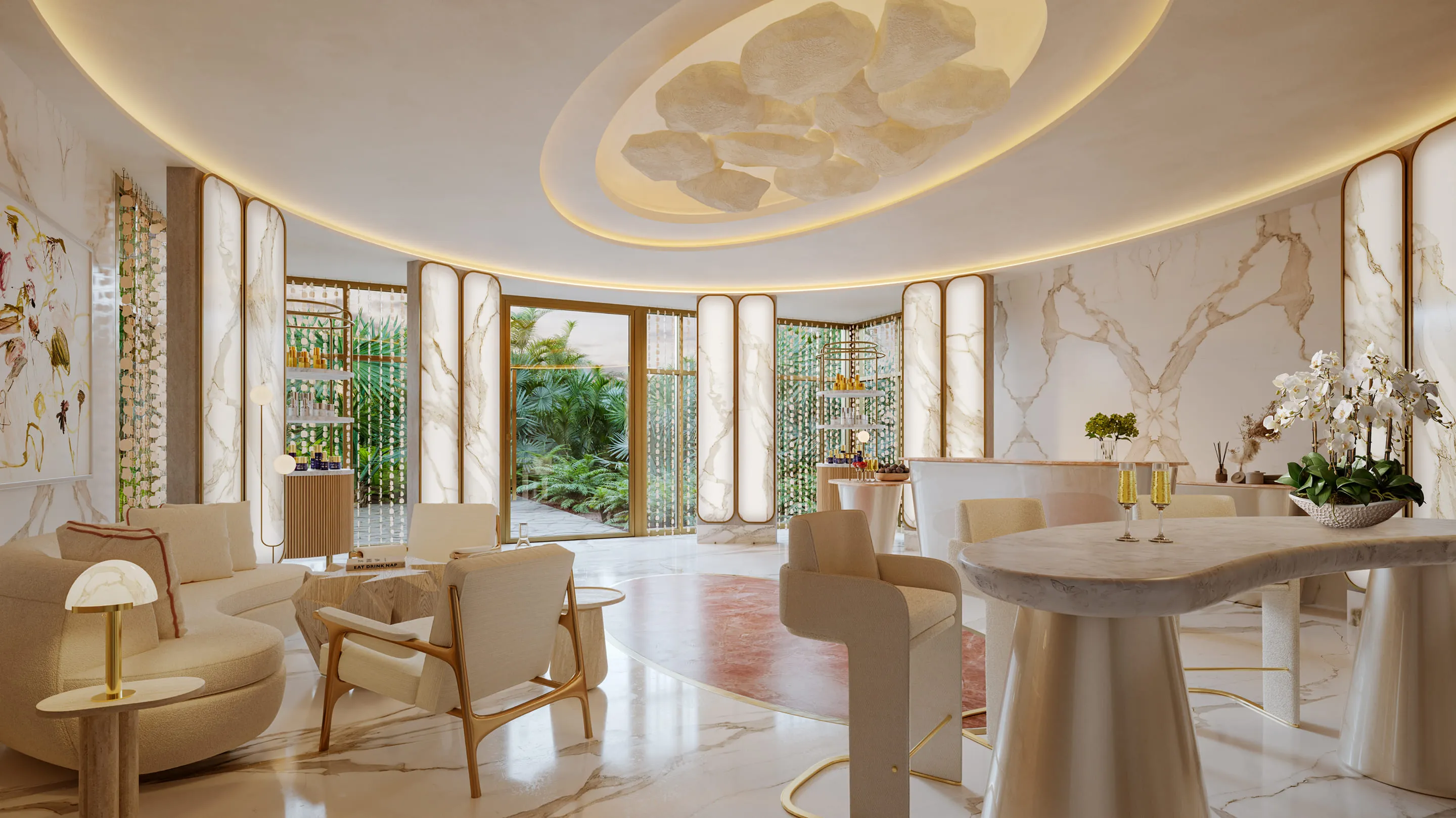 The example of the image made by 3D architectural rendering outsourcing.