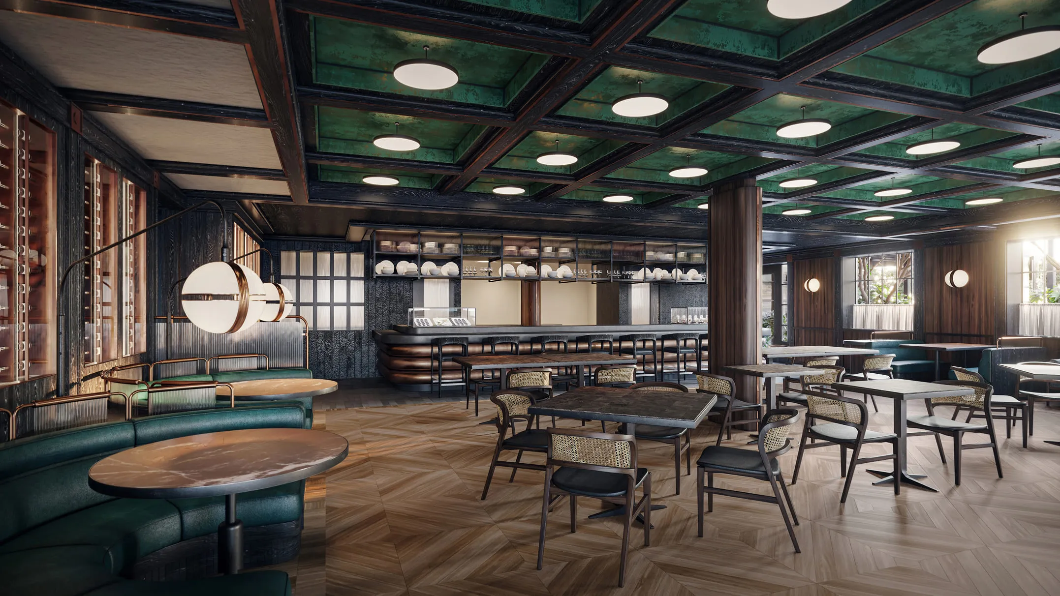 The example of the image made by 3D architectural rendering outsourcing.