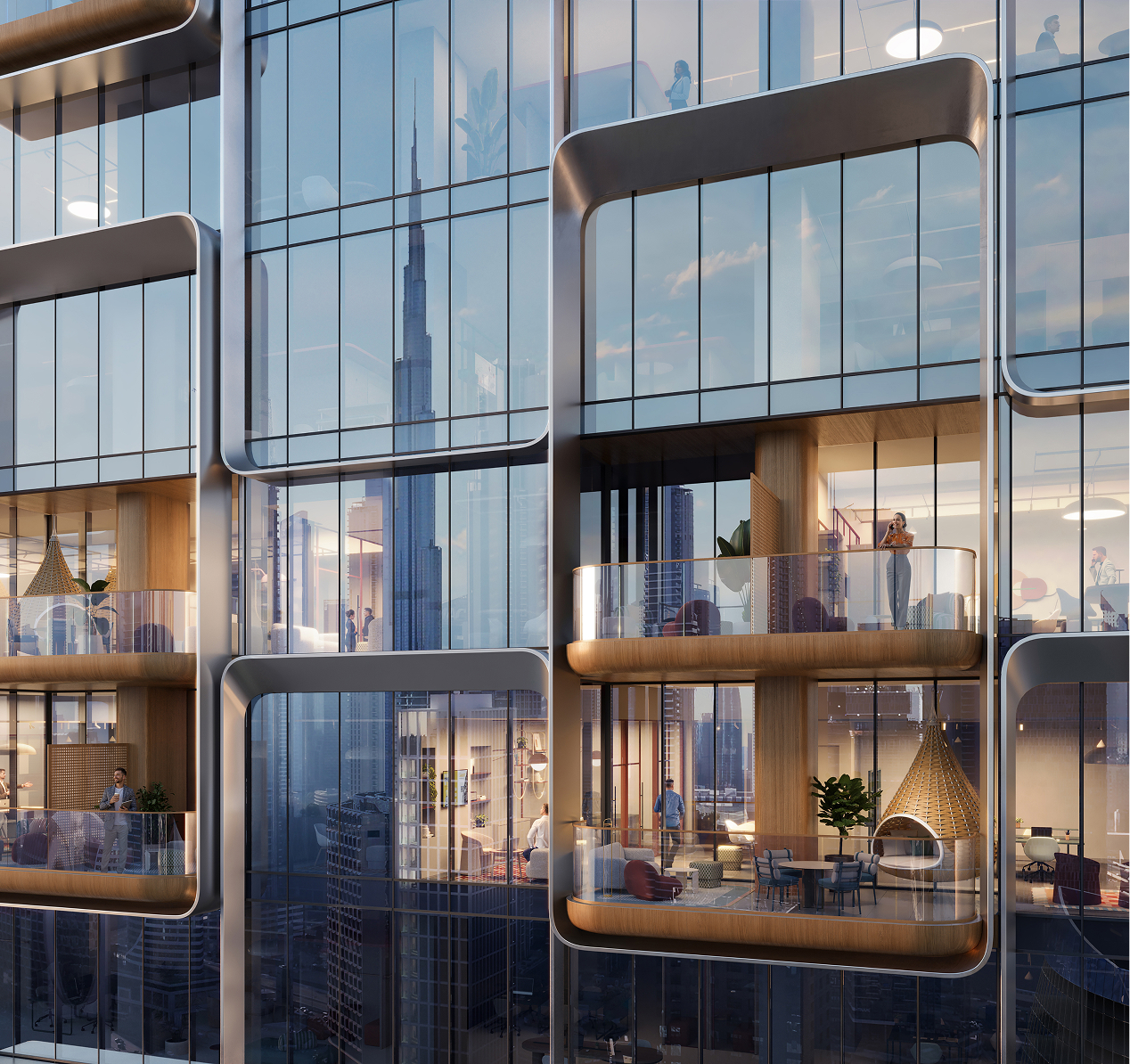 Close-up exterior visualization services.