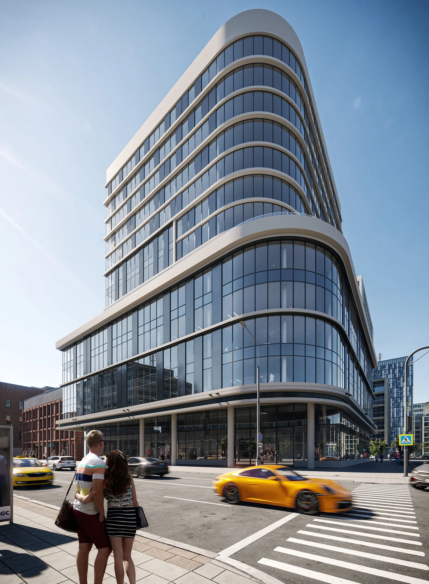 The example of the image made by 3D architectural rendering outsourcing.