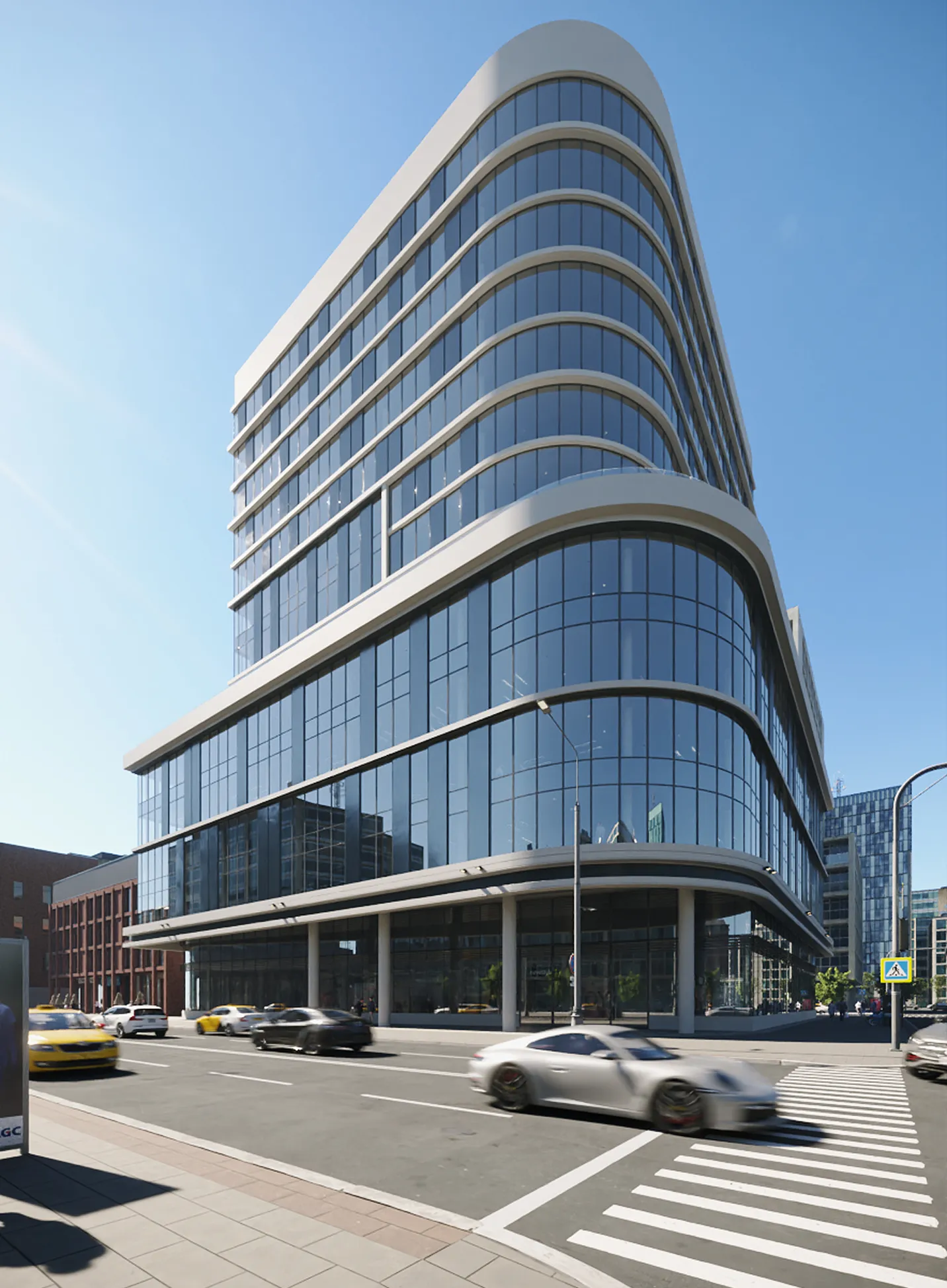 The example of the image made by 3D architectural rendering outsourcing.