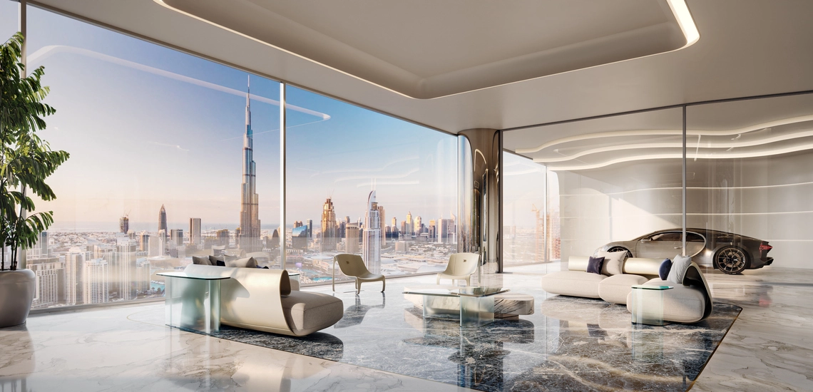 The example of the image made by 3D architectural rendering outsourcing studio that works with Dubai companies.