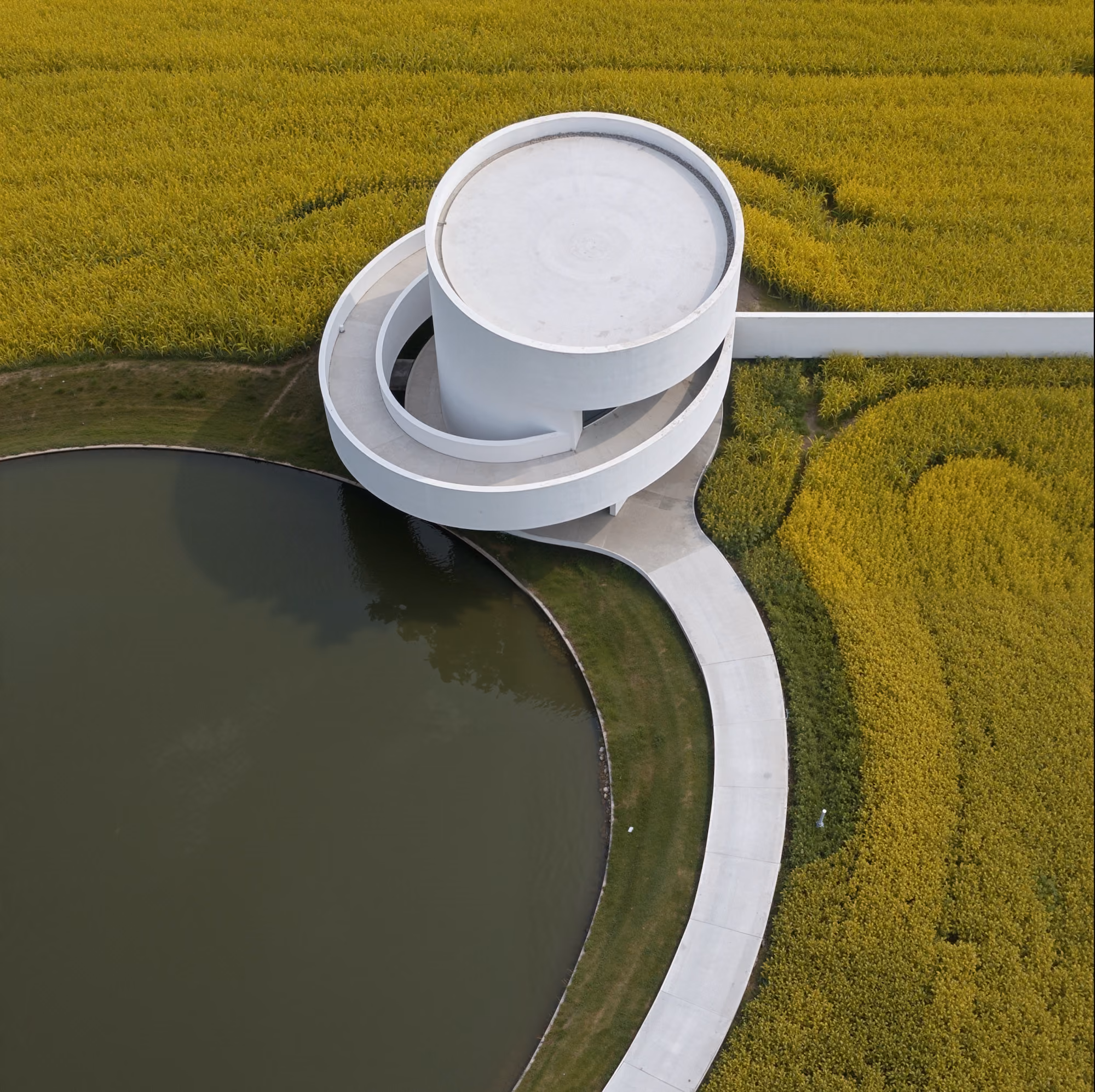 Real estate development marketing company — HELIX resort masterplan aerial study