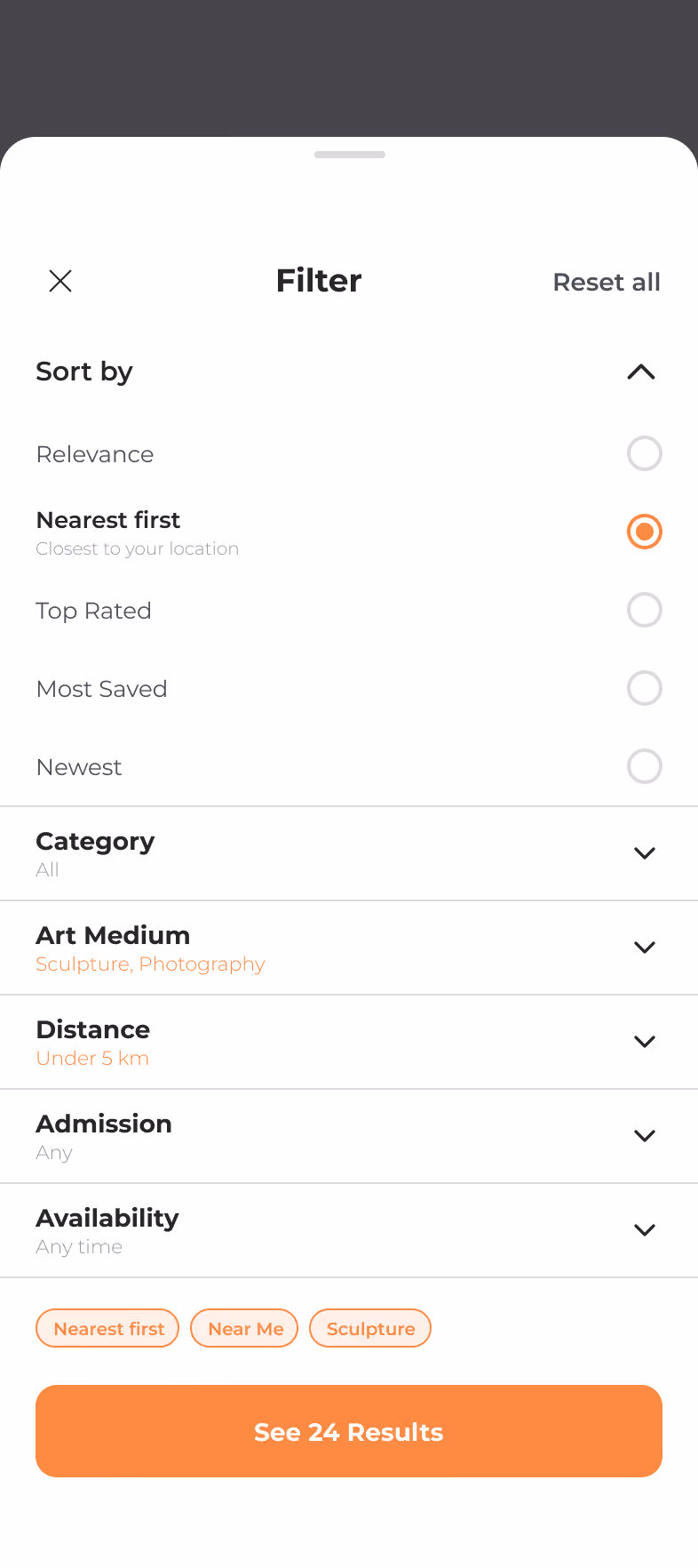 Search sort and filter
