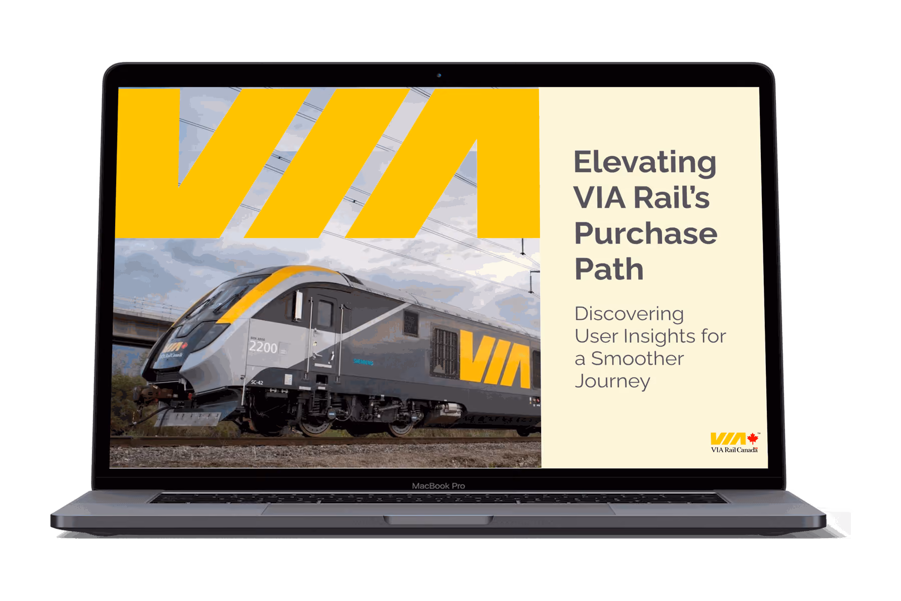 VIA Rail purchase path case study cover