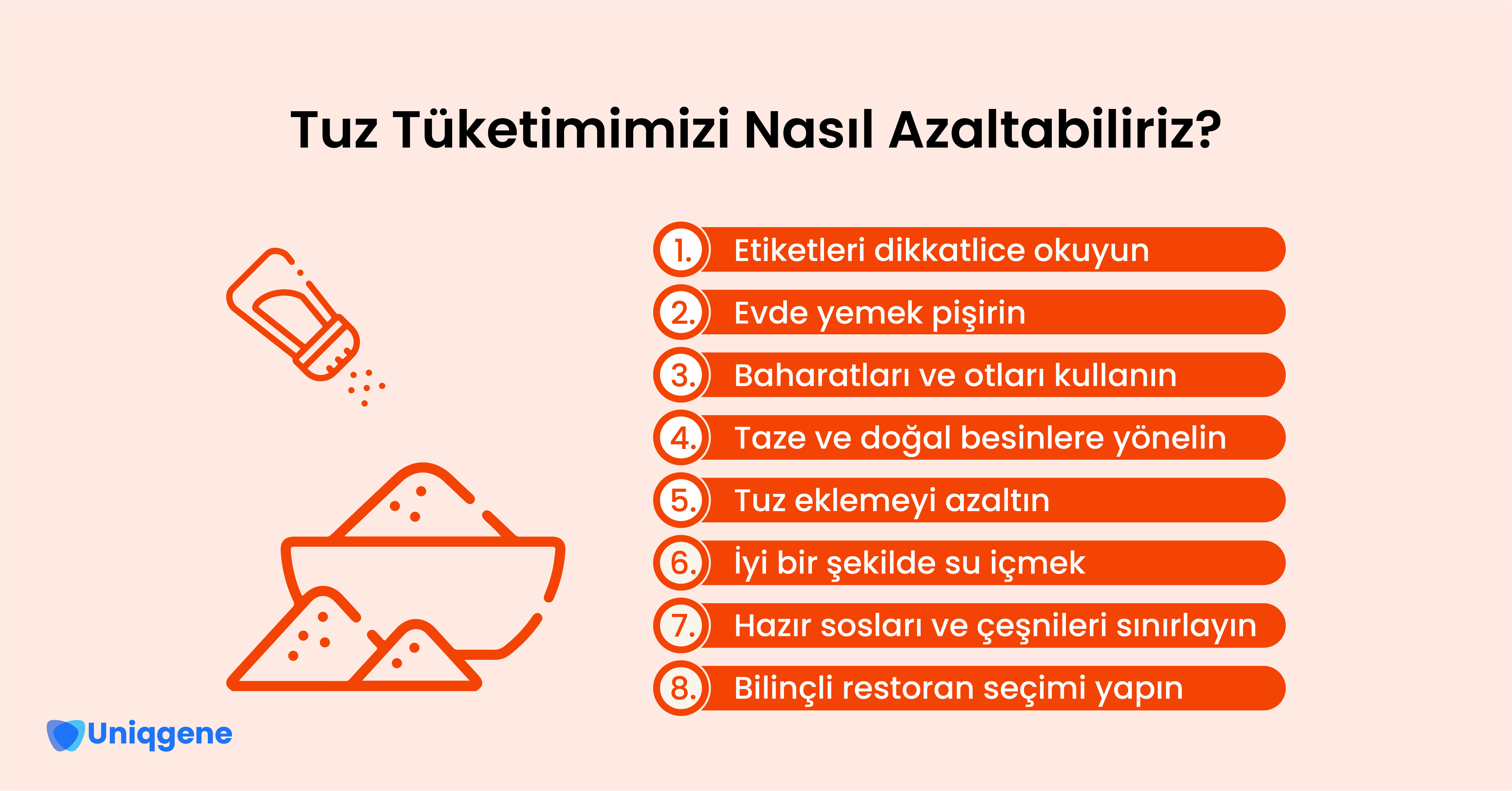 Tuz Tüketimimizi Nasıl Azaltabiliriz?