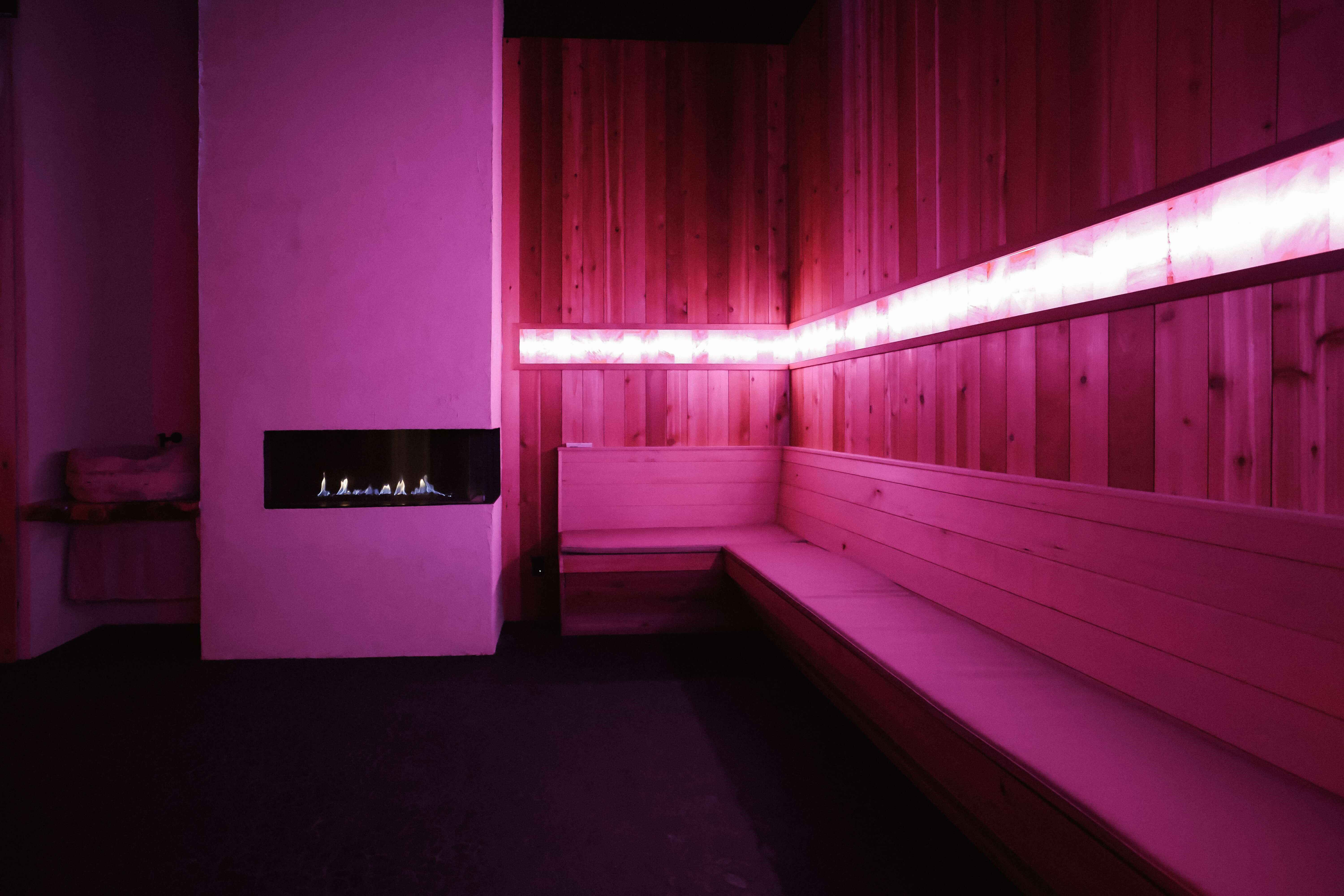 FlowHaus in Pleasant Grove's lounge area for it's members. 