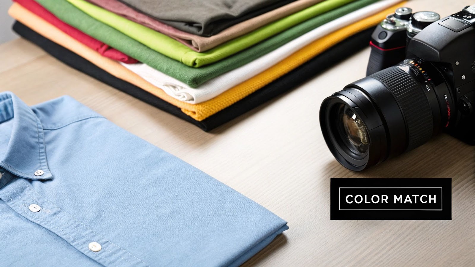 Woman in a yellow top smiling against a grey background