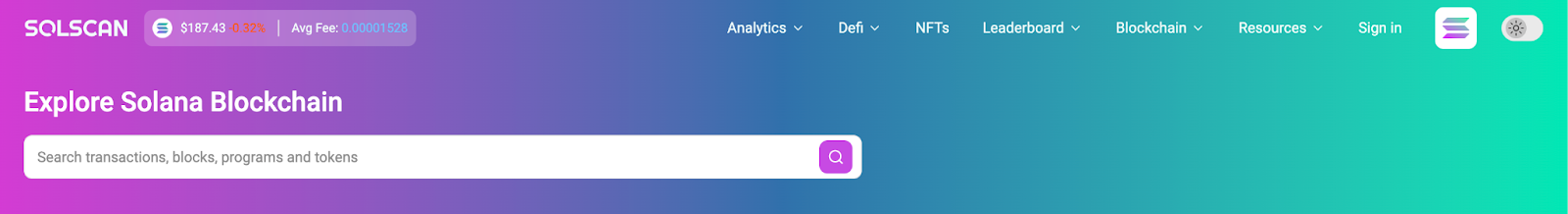 solscan explorer