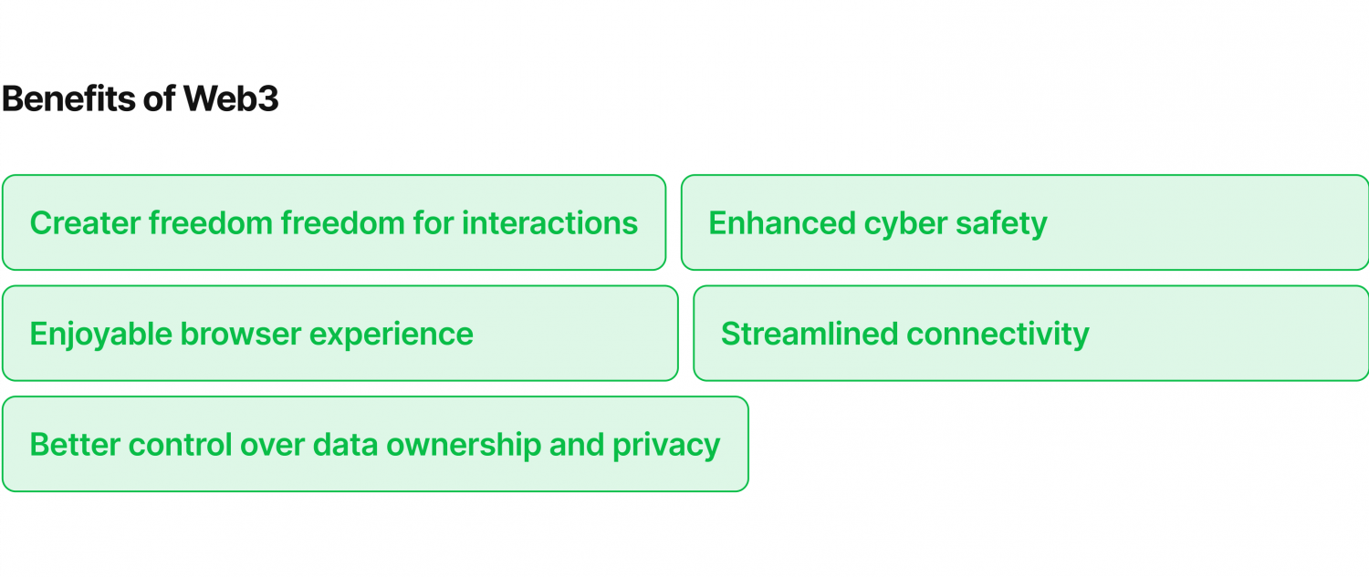 benefits of web 3