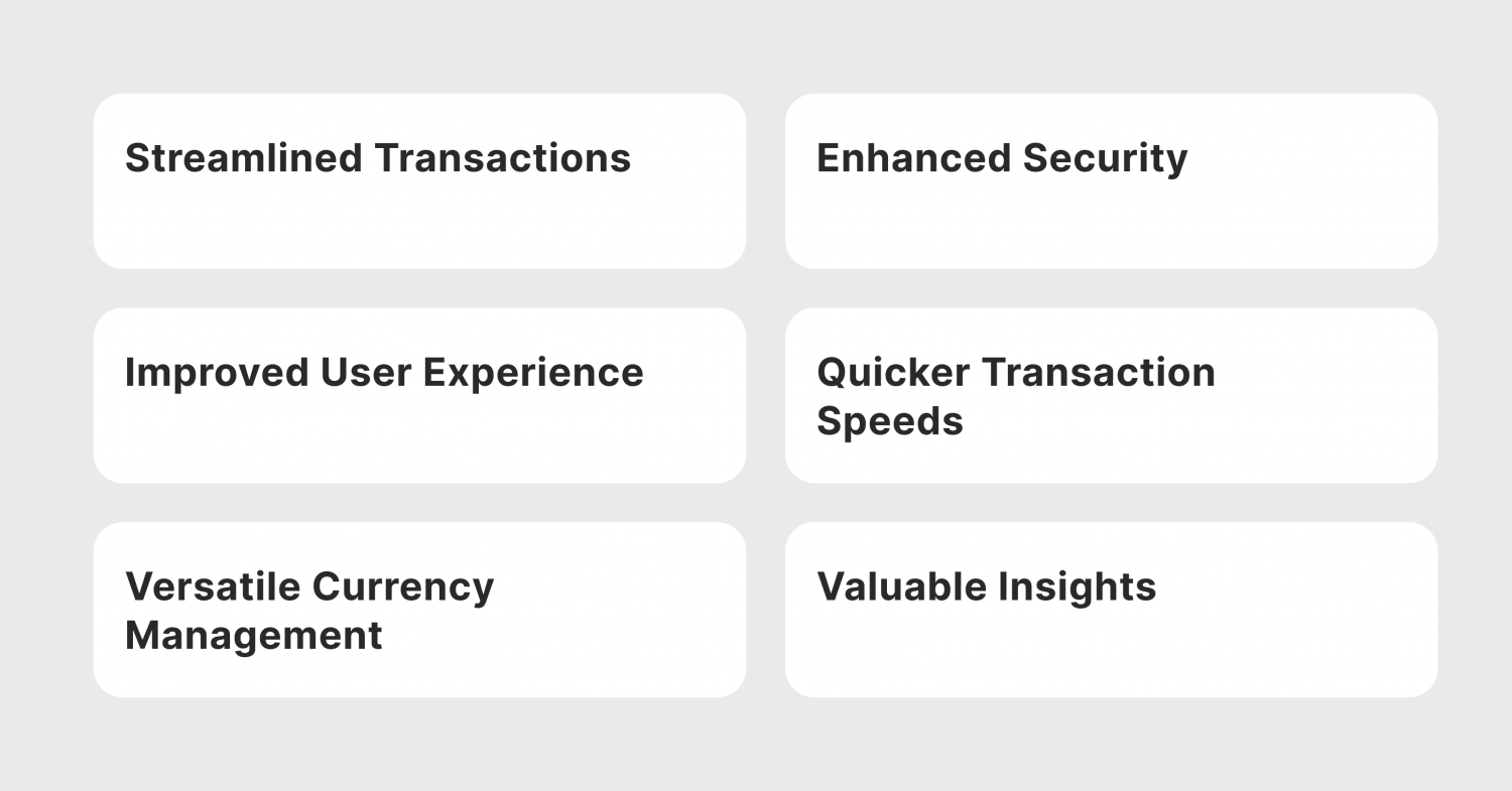 Selling Points of crypto wallet API