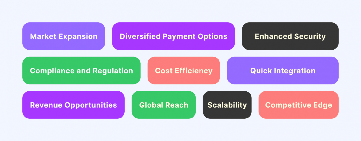 why PSPs should use crypto payment processors