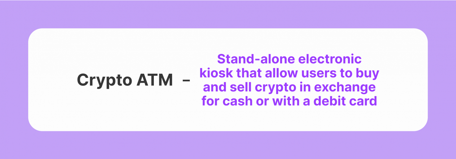 What is a Crypto ATM?