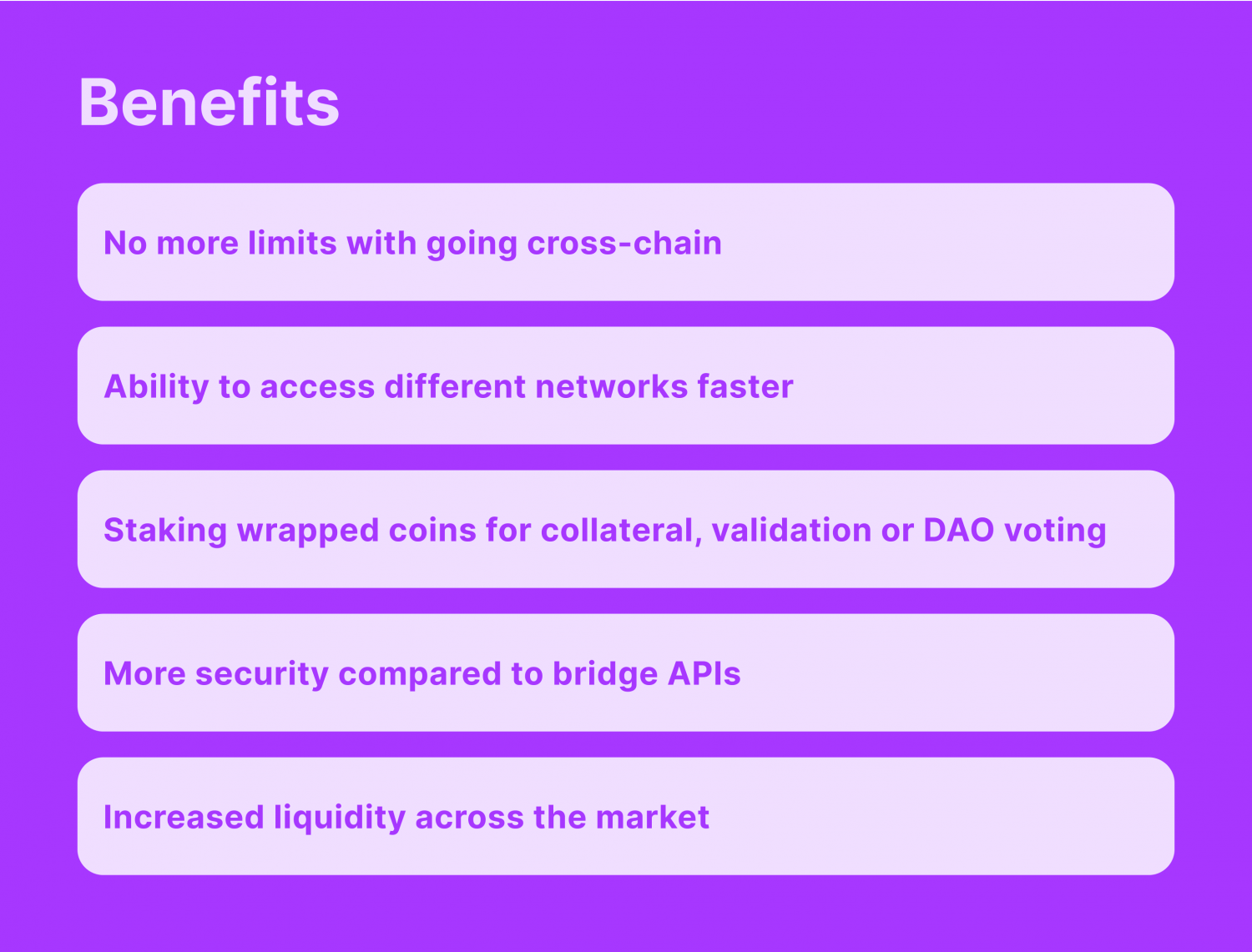 Advantages of Wrapping Crypto Coins
