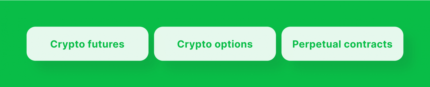 types of crypto derivatives