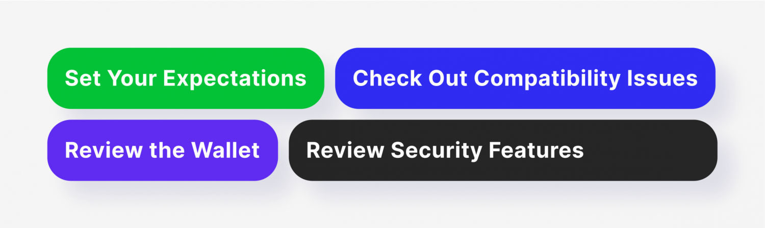 choosing a crypto wallet