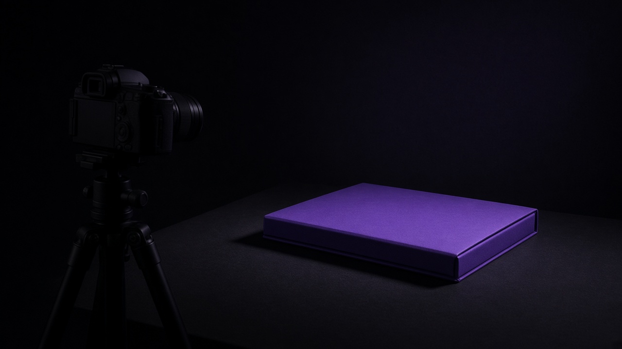 Empty camera facing sealed mandate folder - Motto x Beyond Chiefs