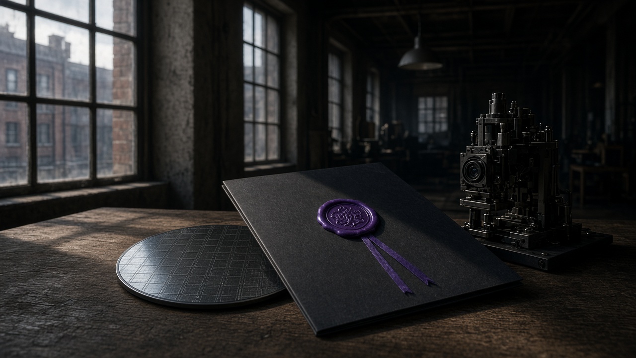 Sealed mandate folder on silent wafer and idle robotics chassis - Motto x Beyond Chiefs