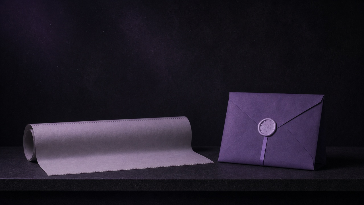 Empty longlist scroll beside sealed decision mandate - Motto x Beyond Chiefs