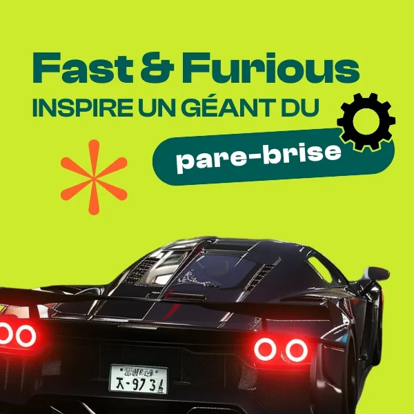 Windshield campaign inspired by Fast & Furious