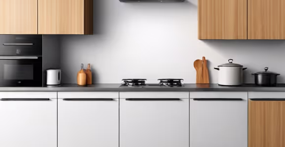 Photographie d'une cuisine moderne