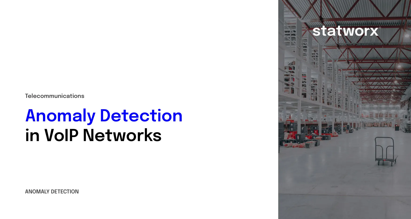 Anomaly Detection in VoIP Networks