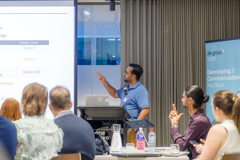 Technical session during the 2026 Innovate Medtech Masterclasses
