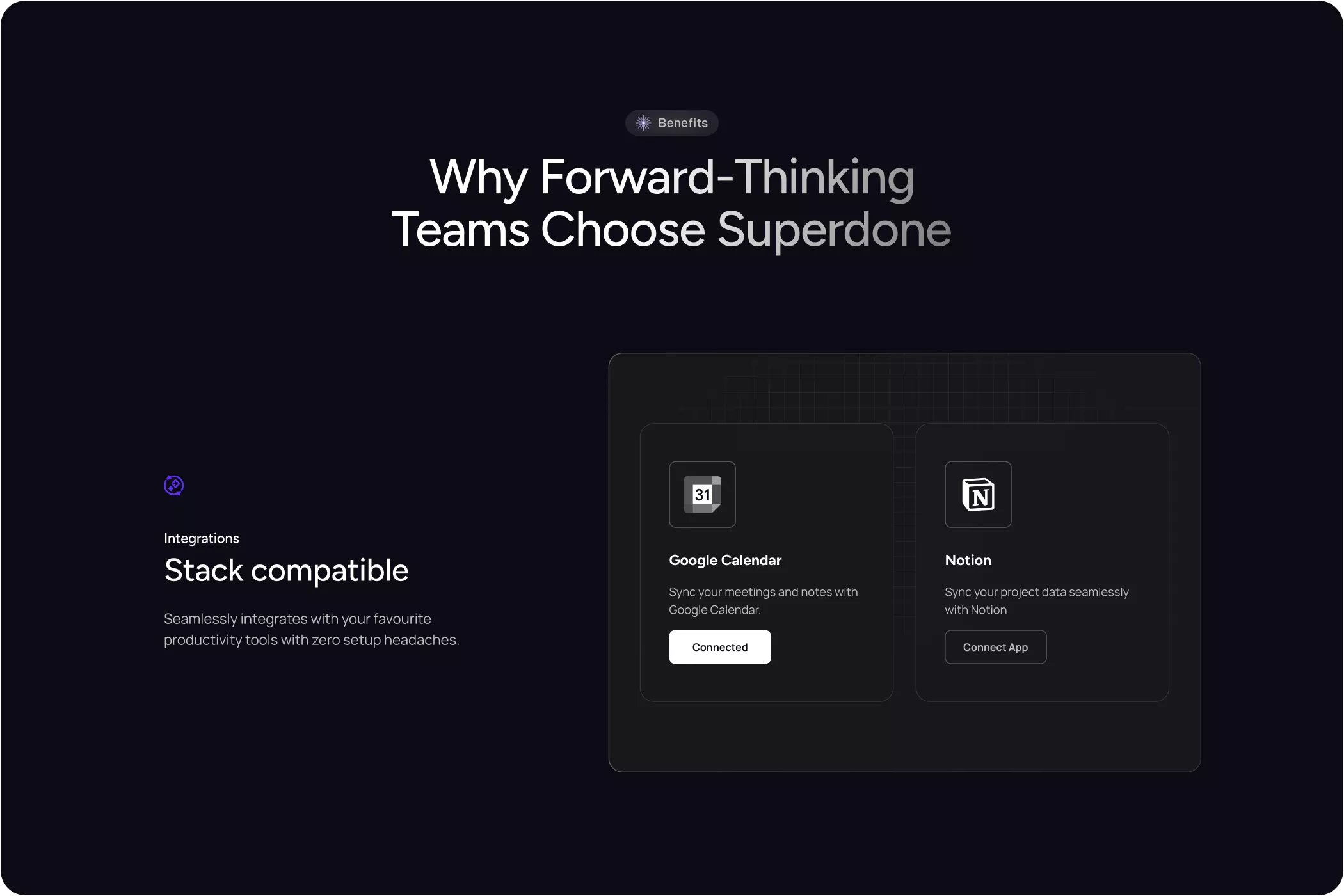 Superdone Webflow Website