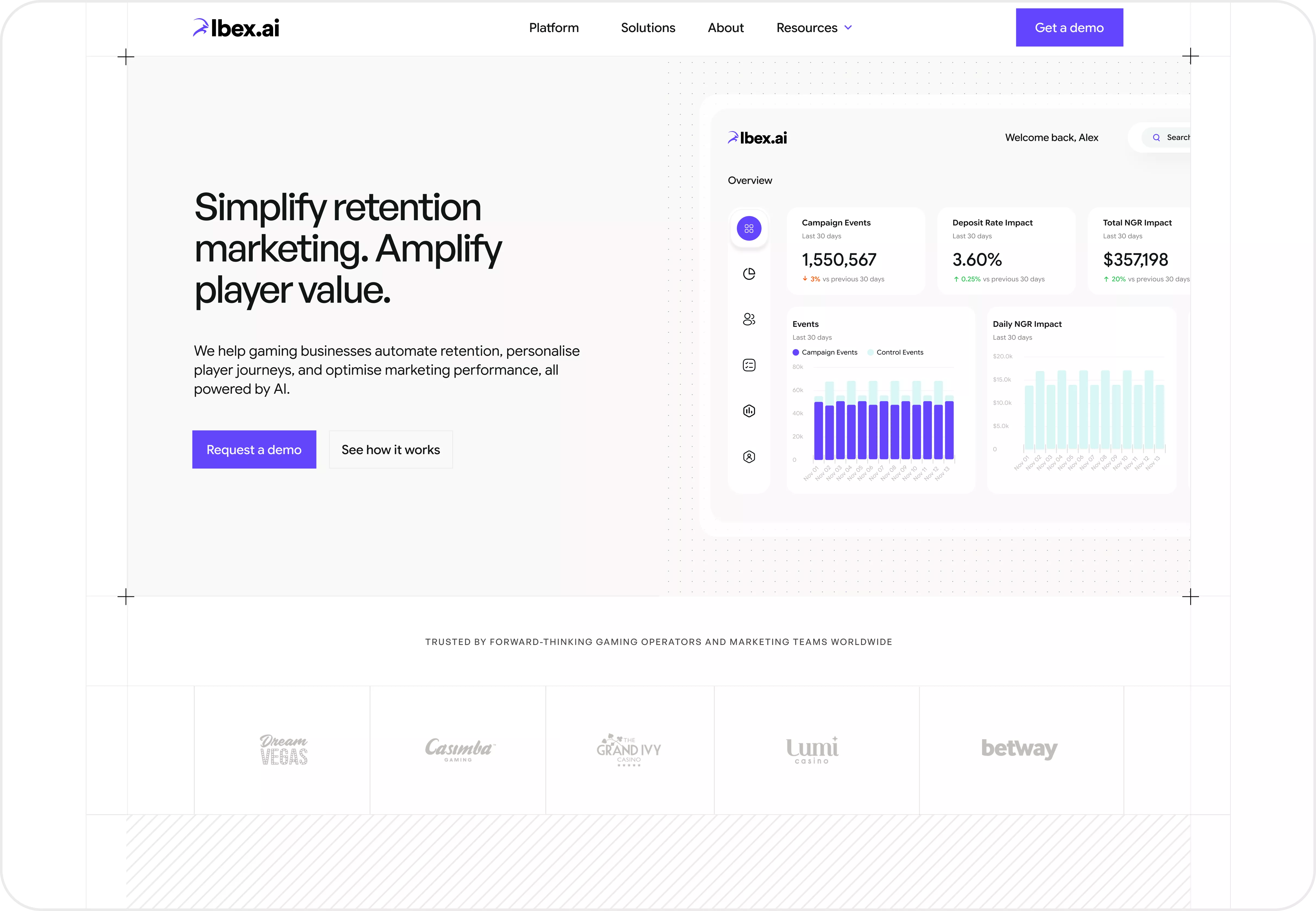 Ibex Webflow Website