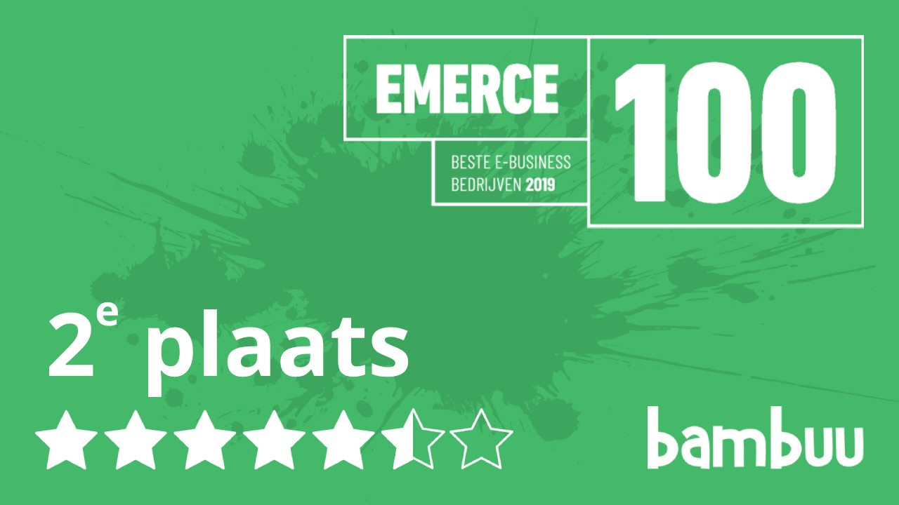 Bambuu #2 in Emerce 100!