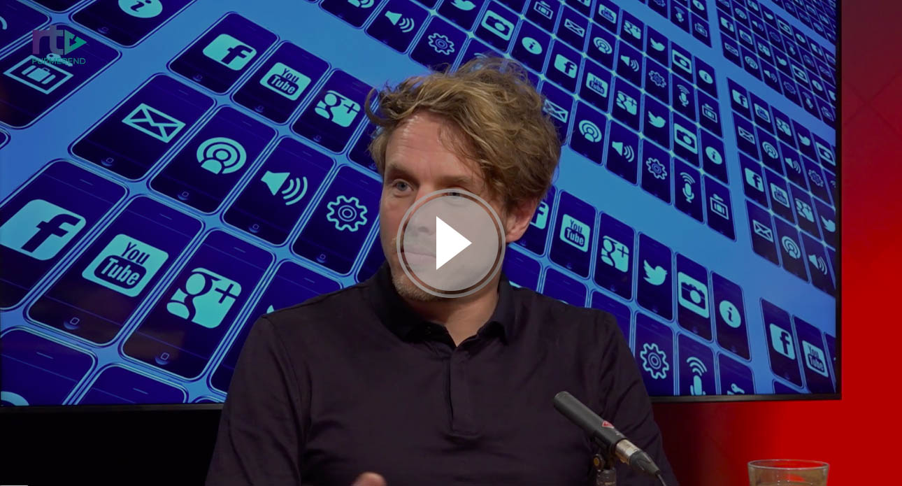 Collega Bart te gast in talkshow over online marketing