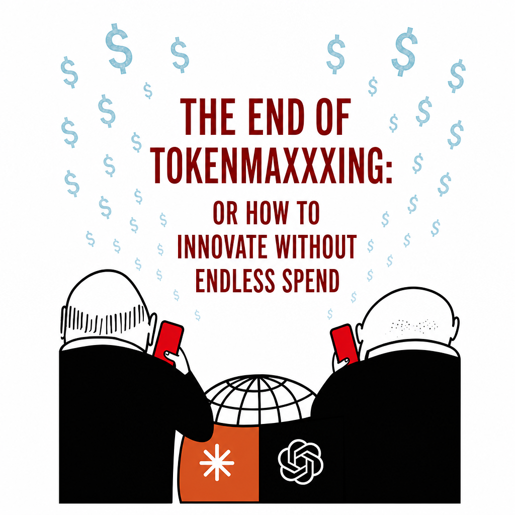 The End Of Tokenmaxxxing Or: How I Learned To Innovate Without Endless Spend