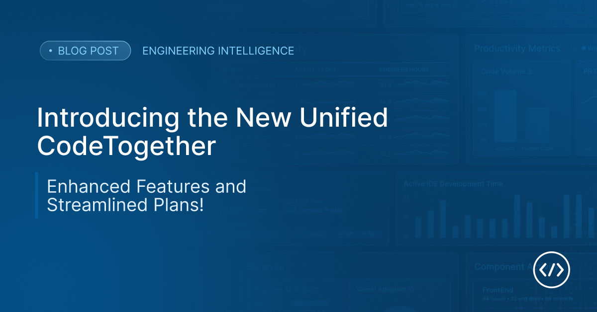 Introducing the New Unified CodeTogether: Enhanced Features and Streamlined Plans!